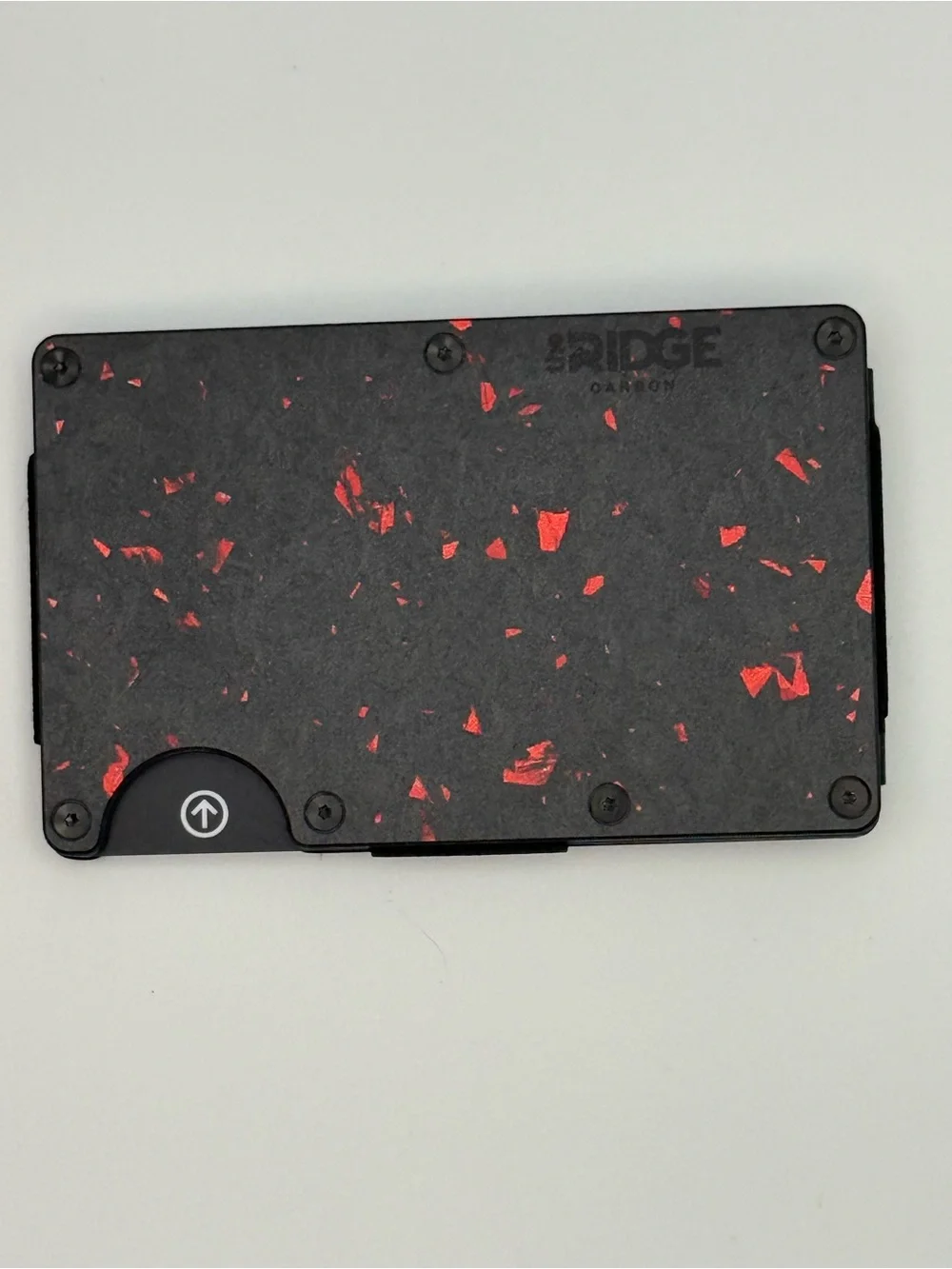 Ridge Forged Ember Carbon Fiber RFID Wallet Full Set With Box (P105)